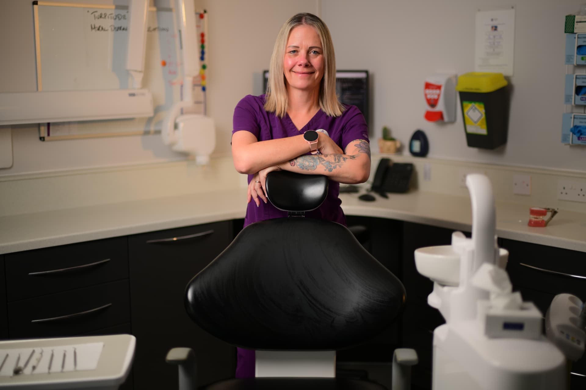 Jodie Cattell, Dental Nurse at Cadbury Dental in Bournville, Birmingham